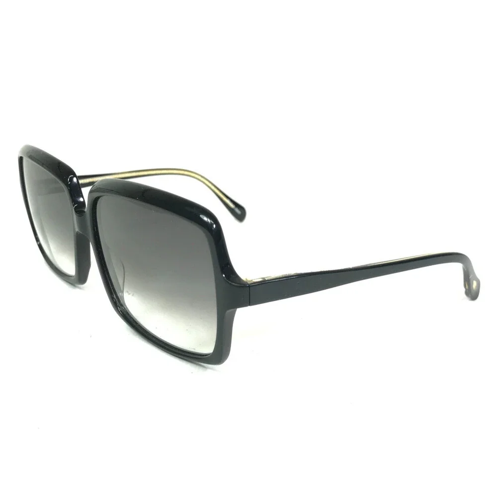 Oliver Peoples Sunglasses Apollonia BK Black Square Frames Gray Gradient Lenses